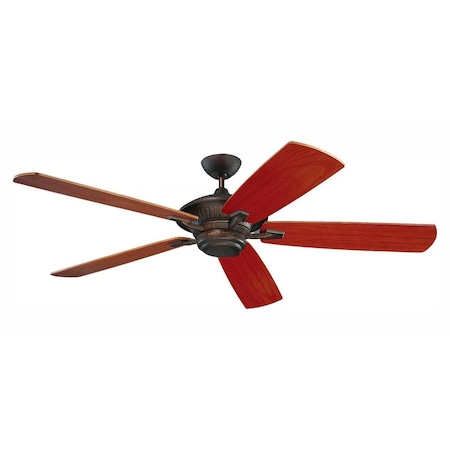 Monte Carlo Cyclone 60-Inch 5-Blade Outdoor Ceiling Fan 5CY60RB